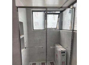 定制全包框（纯304不锈钢材质）淋浴隔断